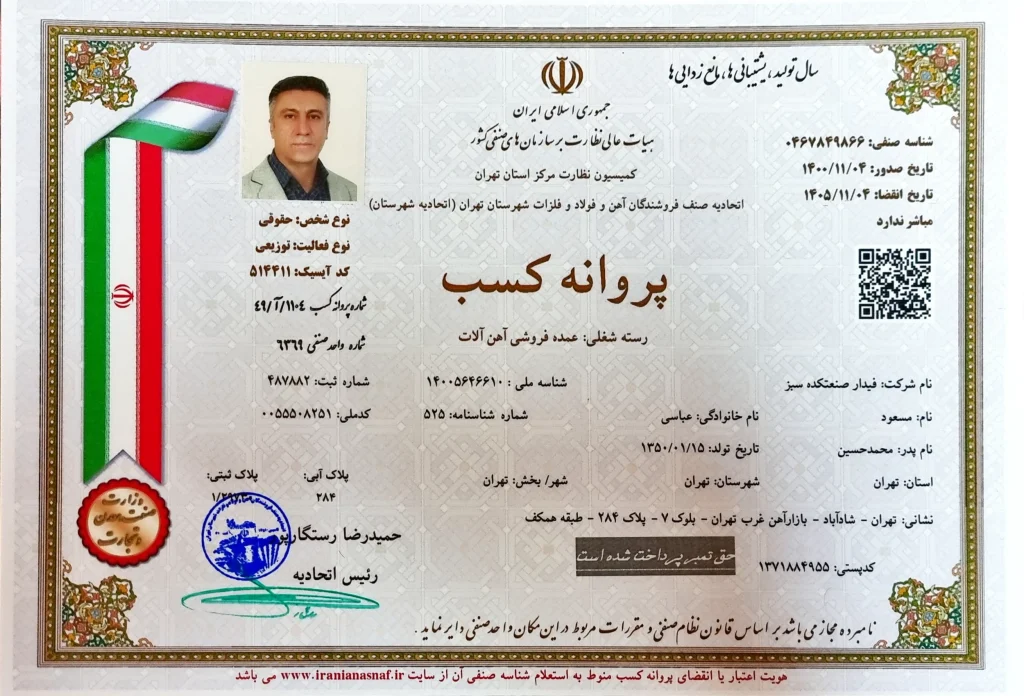 صنعتکده12 فیدار صنعتکده سبز